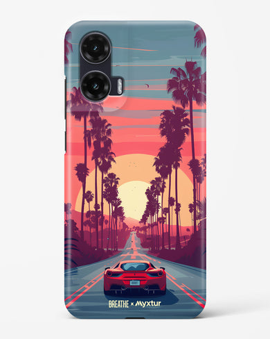 Sunset Boulevard [BREATHE] Hard Case Phone Cover (Motorola)