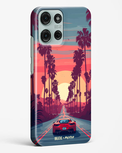 Sunset Boulevard [BREATHE] Hard Case Phone Cover (Motorola)