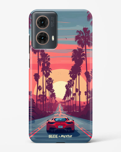 Sunset Boulevard [BREATHE] Hard Case Phone Cover (Motorola)