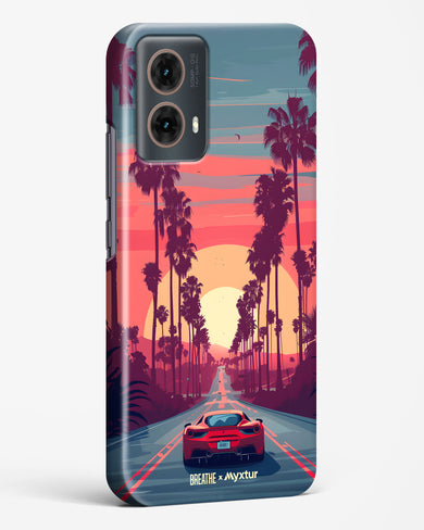 Sunset Boulevard [BREATHE] Hard Case Phone Cover (Motorola)