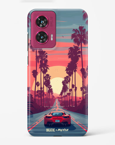Sunset Boulevard [BREATHE] Hard Case Phone Cover (Motorola)