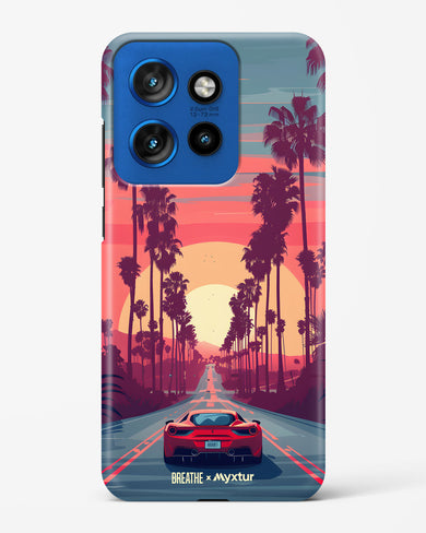 Sunset Boulevard [BREATHE] Hard Case Phone Cover (Motorola)