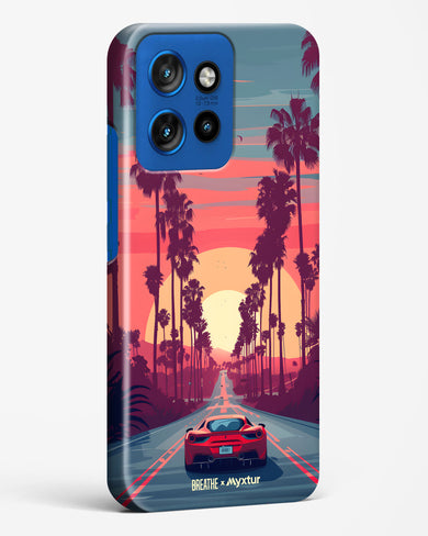 Sunset Boulevard [BREATHE] Hard Case Phone Cover (Motorola)