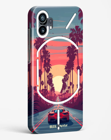 Sunset Boulevard [BREATHE] Hard Case Phone Cover (Nothing)