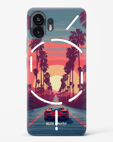 Sunset Boulevard [BREATHE] Hard Case Phone Cover (Nothing)