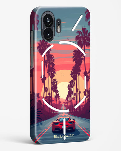 Sunset Boulevard [BREATHE] Hard Case Phone Cover (Nothing)