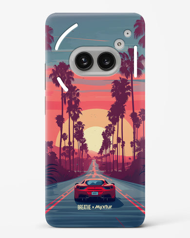 Sunset Boulevard [BREATHE] Hard Case Phone Cover (Nothing)