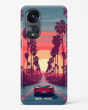 Sunset Boulevard [BREATHE] Hard Case Phone Cover (Oppo)