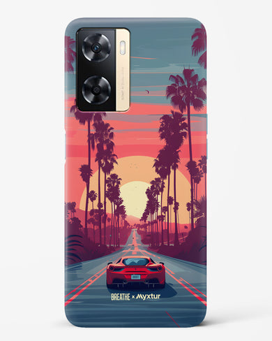 Sunset Boulevard [BREATHE] Hard Case Phone Cover (Oppo)