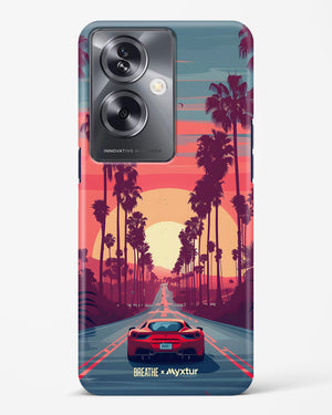 Sunset Boulevard [BREATHE] Hard Case Phone Cover (Oppo)