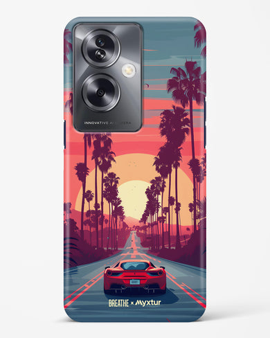Sunset Boulevard [BREATHE] Hard Case Phone Cover (Oppo)