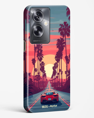 Sunset Boulevard [BREATHE] Hard Case Phone Cover (Oppo)