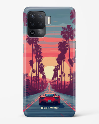 Sunset Boulevard [BREATHE] Hard Case Phone Cover (Oppo)