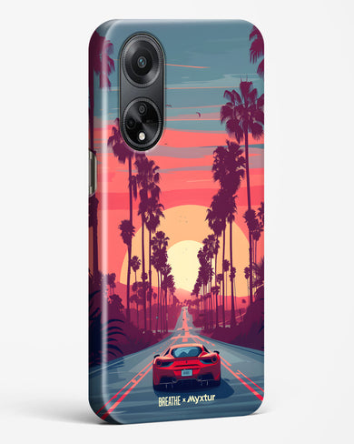 Sunset Boulevard [BREATHE] Hard Case Phone Cover (Oppo)