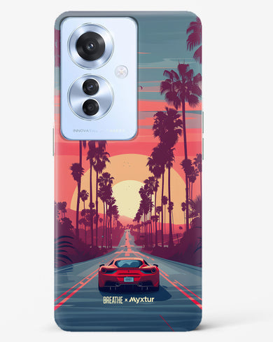 Sunset Boulevard [BREATHE] Hard Case Phone Cover (Oppo)