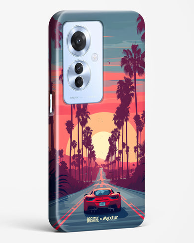 Sunset Boulevard [BREATHE] Hard Case Phone Cover (Oppo)