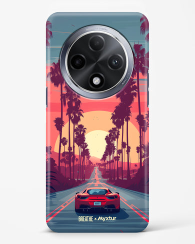 Sunset Boulevard [BREATHE] Hard Case Phone Cover (Oppo)
