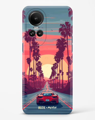Sunset Boulevard [BREATHE] Hard Case Phone Cover (Oppo)