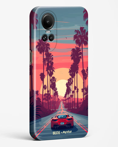 Sunset Boulevard [BREATHE] Hard Case Phone Cover (Oppo)