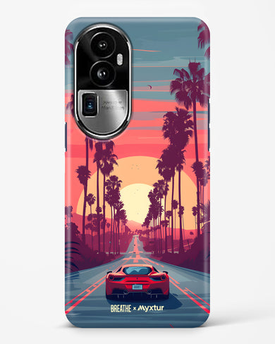 Sunset Boulevard [BREATHE] Hard Case Phone Cover (Oppo)