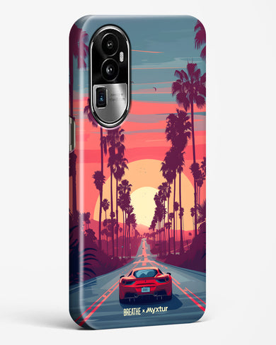 Sunset Boulevard [BREATHE] Hard Case Phone Cover (Oppo)