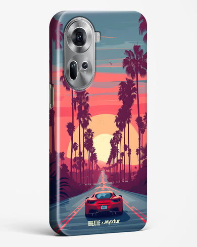 Sunset Boulevard [BREATHE] Hard Case Phone Cover (Oppo)