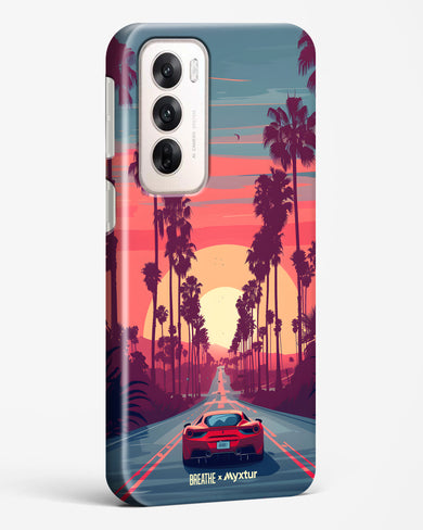 Sunset Boulevard [BREATHE] Hard Case Phone Cover (Oppo)