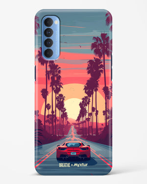 Sunset Boulevard [BREATHE] Hard Case Phone Cover (Oppo)