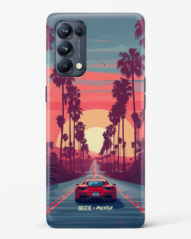 Sunset Boulevard [BREATHE] Hard Case Phone Cover (Oppo)
