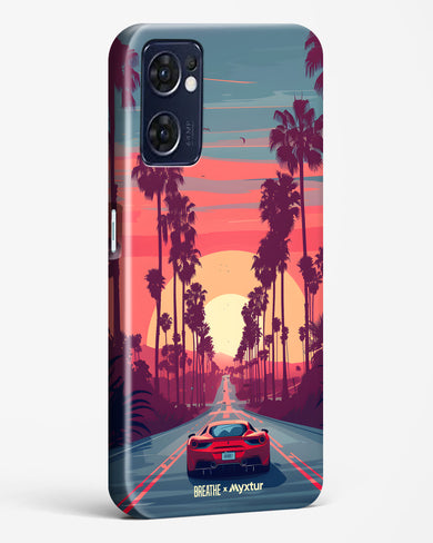 Sunset Boulevard [BREATHE] Hard Case Phone Cover (Oppo)