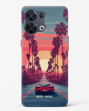 Sunset Boulevard [BREATHE] Hard Case Phone Cover (Oppo)