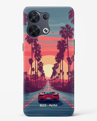 Sunset Boulevard [BREATHE] Hard Case Phone Cover (Oppo)