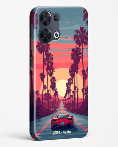 Sunset Boulevard [BREATHE] Hard Case Phone Cover (Oppo)
