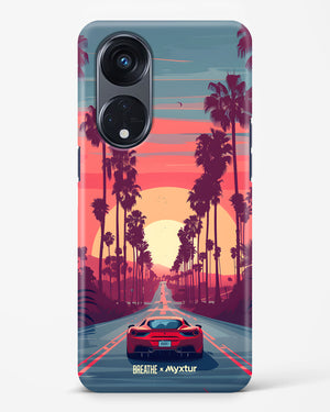 Sunset Boulevard [BREATHE] Hard Case Phone Cover (Oppo)