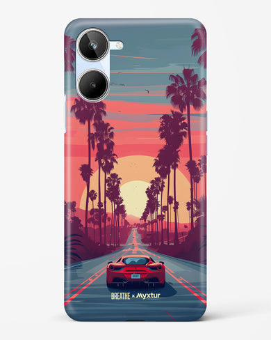 Sunset Boulevard [BREATHE] Hard Case Phone Cover (Realme)