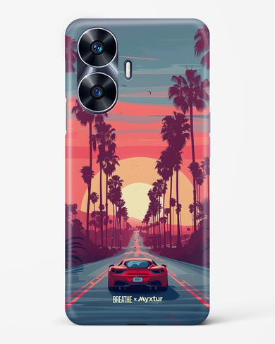 Sunset Boulevard [BREATHE] Hard Case Phone Cover (Realme)