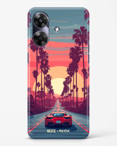 Sunset Boulevard [BREATHE] Hard Case Phone Cover (Realme)