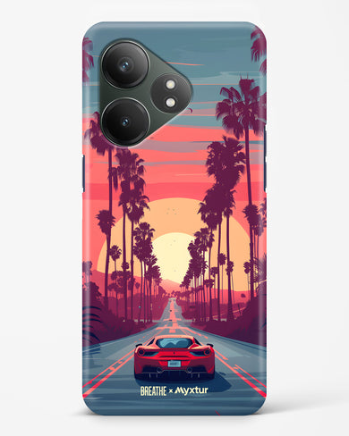Sunset Boulevard [BREATHE] Hard Case Phone Cover (Realme)