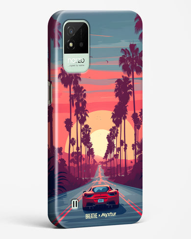 Sunset Boulevard [BREATHE] Hard Case Phone Cover (Realme)
