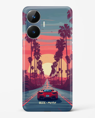 Sunset Boulevard [BREATHE] Hard Case Phone Cover (Realme)