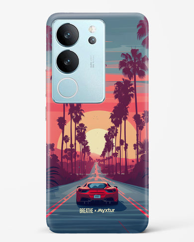Sunset Boulevard [BREATHE] Hard Case Phone Cover (Vivo)