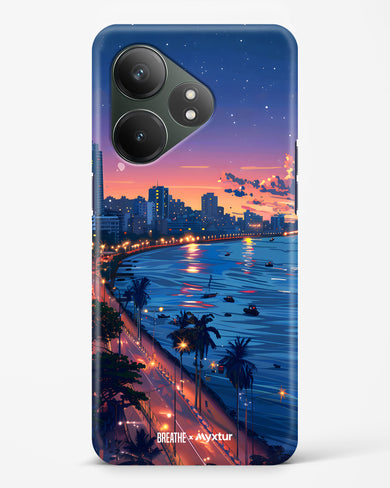Twilight by the Sea [BREATHE] Hard Case Phone Cover (Realme)