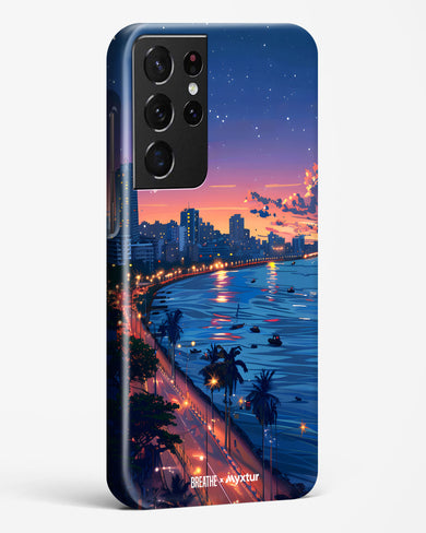 Twilight by the Sea [BREATHE] Hard Case Phone Cover (Samsung)