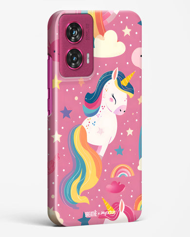 Unicorn Bloomers [BREATHE] Hard Case Phone Cover (Motorola)