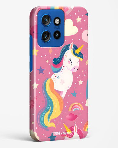 Unicorn Bloomers [BREATHE] Hard Case Phone Cover (Motorola)