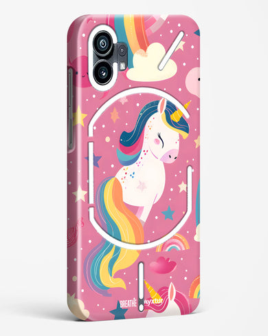 Unicorn Bloomers [BREATHE] Hard Case Phone Cover (Nothing)