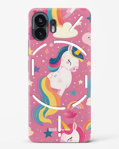 Unicorn Bloomers [BREATHE] Hard Case Phone Cover (Nothing)