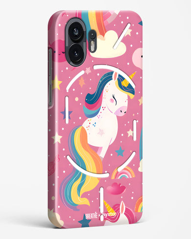 Unicorn Bloomers [BREATHE] Hard Case Phone Cover (Nothing)