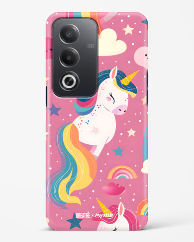 Unicorn Bloomers [BREATHE] Hard Case Phone Cover (Oppo)