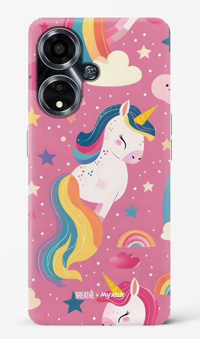 Unicorn Bloomers [BREATHE] Hard Case Phone Cover (Oppo)